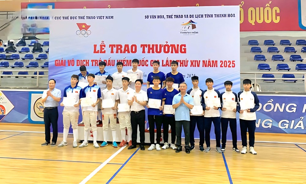 Hà Nội giành ngôi vương tại Giải vô địch trẻ Đấu kiếm quốc gia - ảnh 2