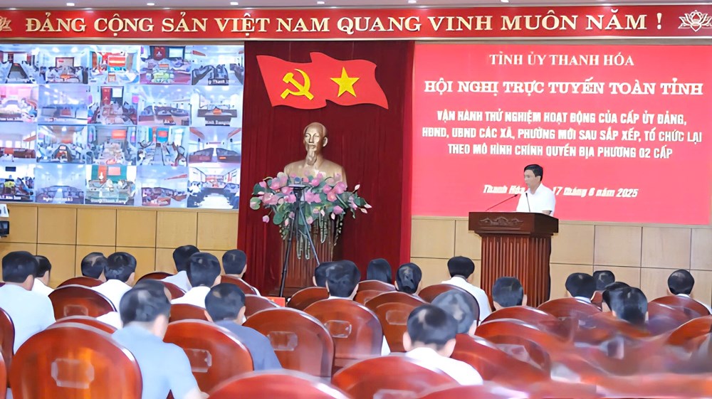 Thanh Hóa “diễn tập” chính quyền 2 cấp - ảnh 1