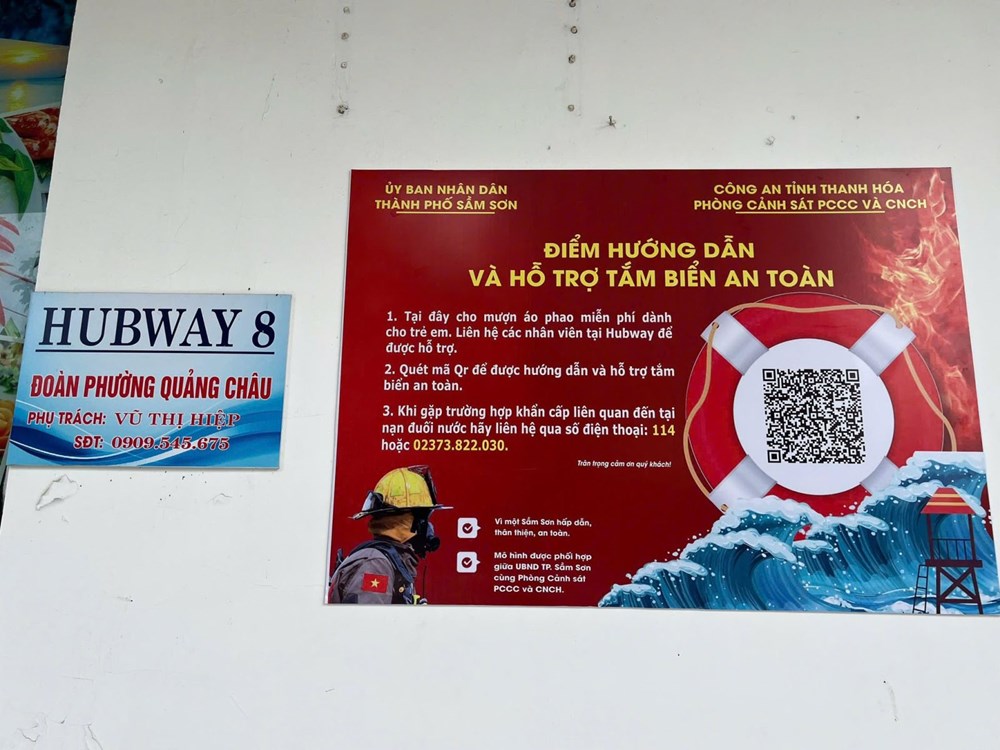 Tắm biển an toàn kiểu mới ở Sầm Sơn - ảnh 2