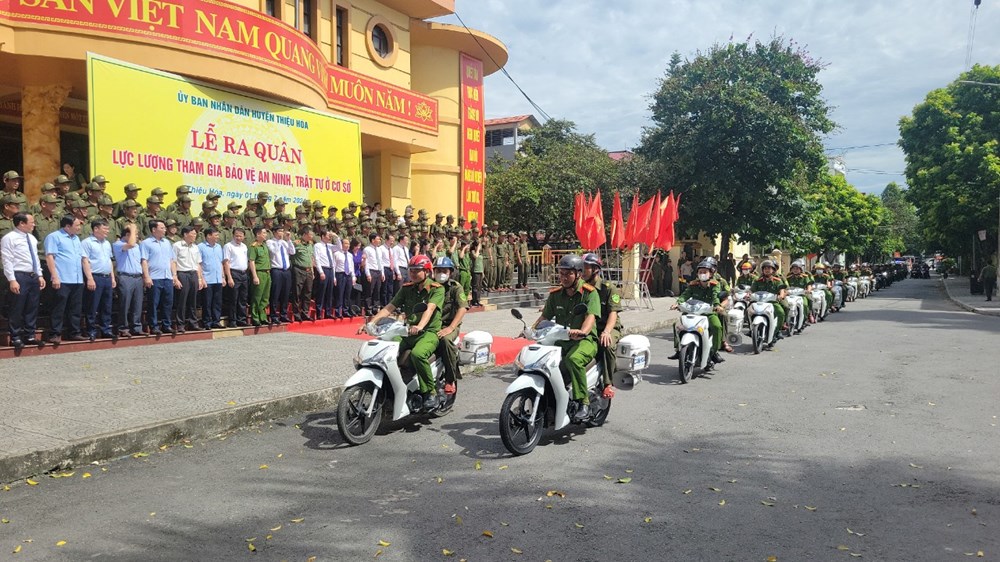 Thanh Hóa lập hơn 13.000 “mắt thần” giữ an ninh thôn, bản - ảnh 1