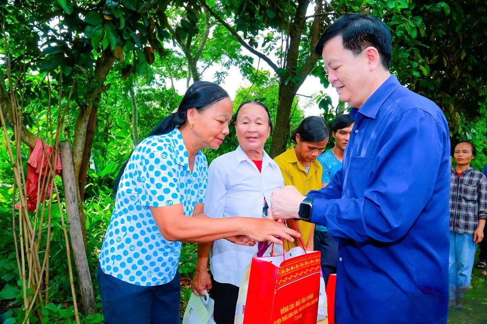 Phó Thủ tướng Mai Văn Chính thị sát vùng lũ Thanh Hóa - ảnh 2