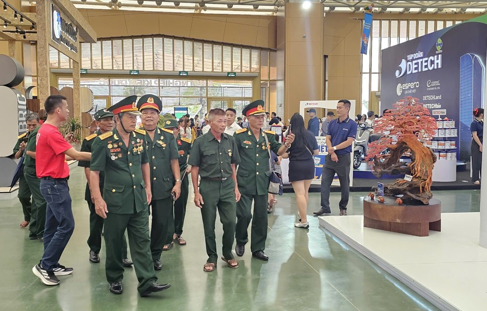 Hàng nghìn người dân từ khắp mọi miền đất nước đổ về Triển lãm ‘80 năm Hành trình Độc lập - Tự do - Hạnh phúc’ - ảnh 14