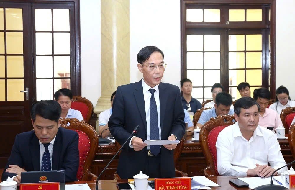 Thanh Hóa họp báo thông tin về Đại hội Đảng bộ tỉnh lần thứ XX - ảnh 3