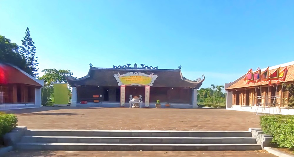 Thanh Hóa điều chỉnh dự án tu bổ đền thờ Hoằng quốc công Đào Duy Từ hơn 43,5 tỉ đồng - ảnh 1