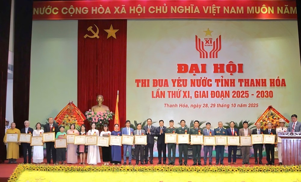 Phó Chủ tịch nước dự Đại hội Thi đua yêu nước tỉnh Thanh Hoá - ảnh 10