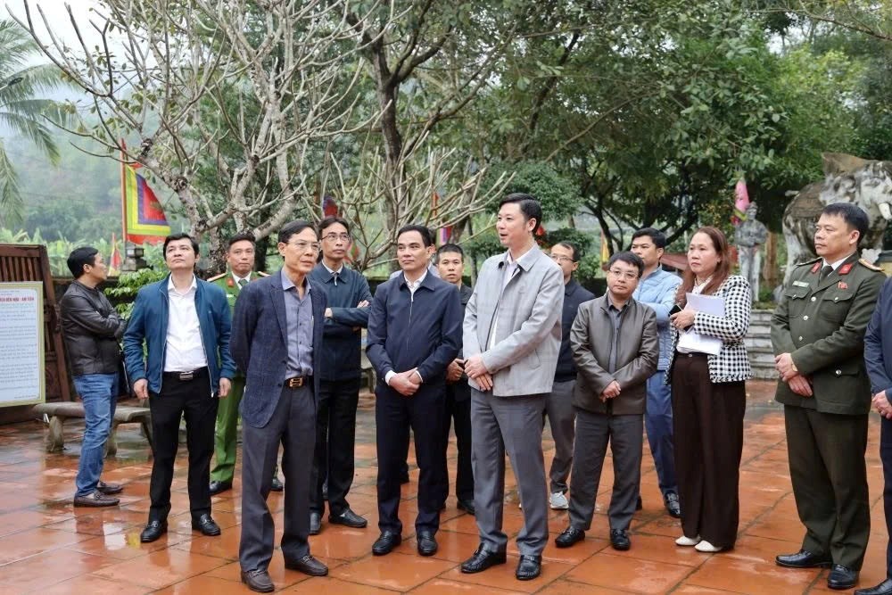 Siết quản lý, trả lại “đúng vị thế” Di tích khởi nghĩa Bà Triệu - ảnh 1