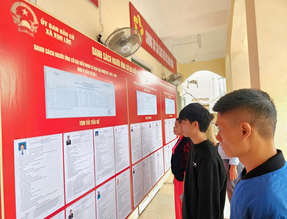 Gần 3 triệu cử tri Thanh Hóa sẵn sàng cho ngày hội bầu cử - ảnh 3