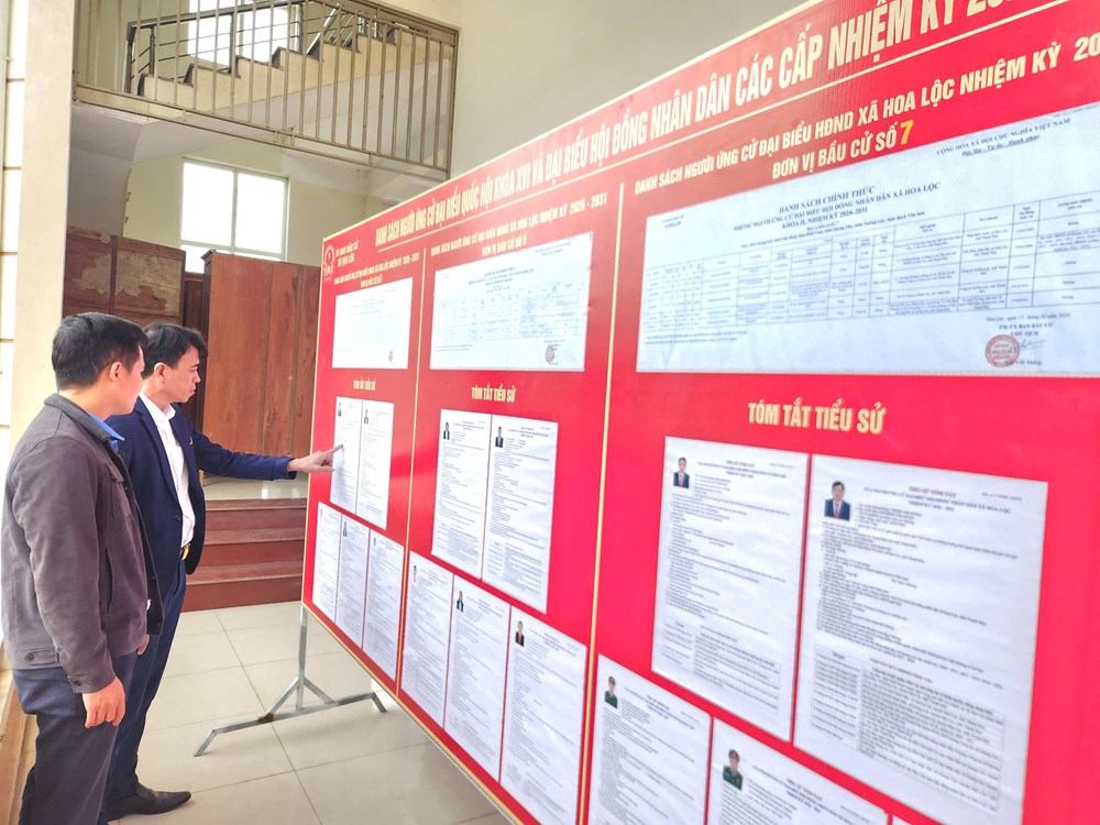 Gần 3 triệu cử tri Thanh Hóa sẵn sàng cho ngày hội bầu cử - ảnh 1