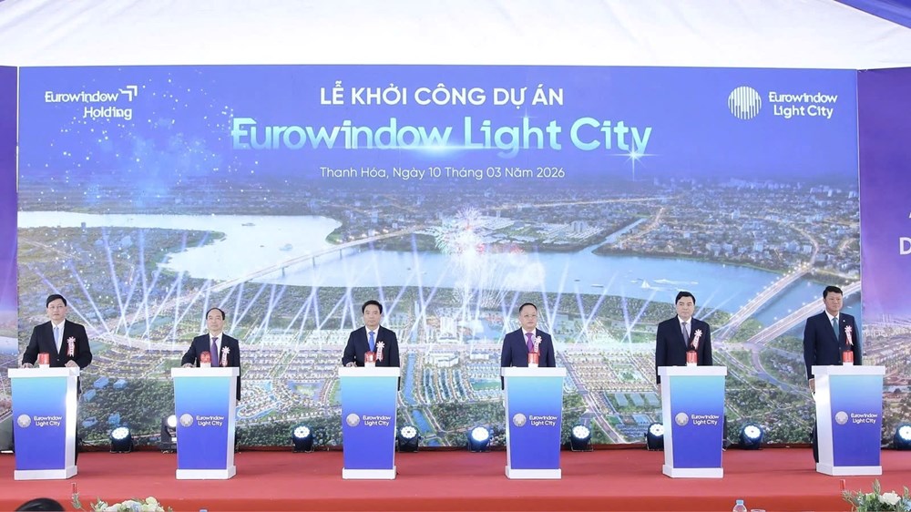 Khởi công siêu đô thị 13.000 tỉ đồng bên sông Mã - ảnh 1