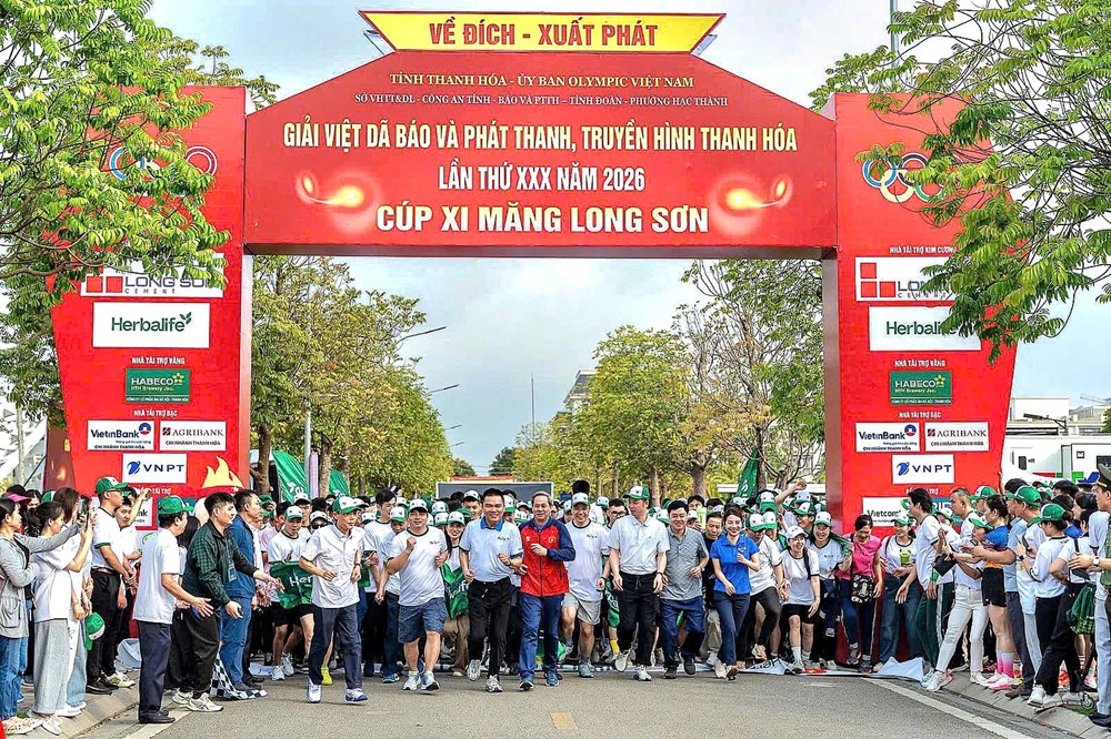 Hơn 5.000 người tham gia Ngày chạy Olympic vì sức khỏe toàn dân - ảnh 1