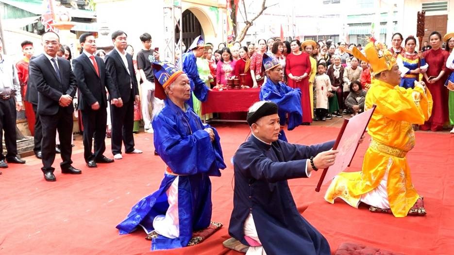 Làng Vệ Yên giữ hồn lễ hội Đông Hải Đại vương - ảnh 1