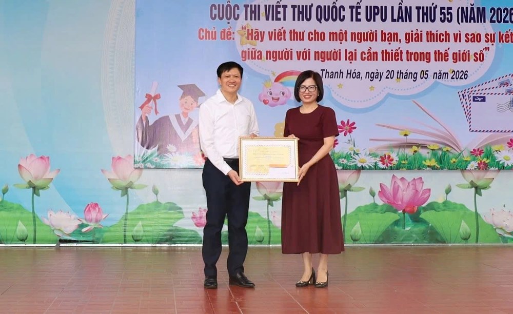 Thanh Hóa: Gần 119.000 bài dự thi viết thư UPU - ảnh 1