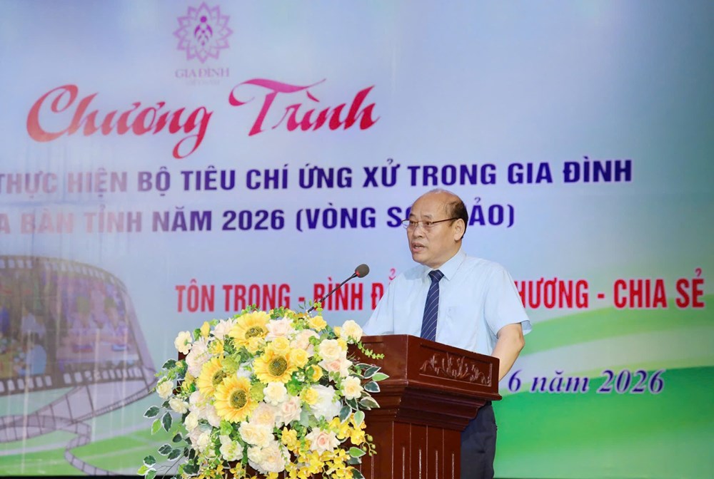 Lan tỏa văn hóa ứng xử từ mái ấm gia đình - ảnh 2