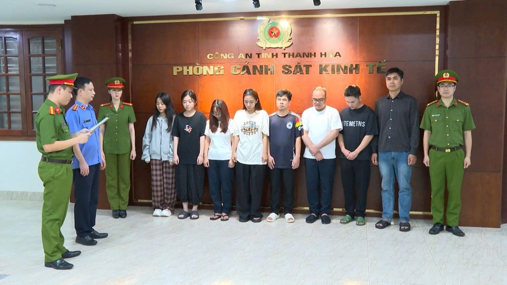 Thanh Hóa triệt phá 2 đường dây tội phạm đặc biệt lớn - ảnh 1
