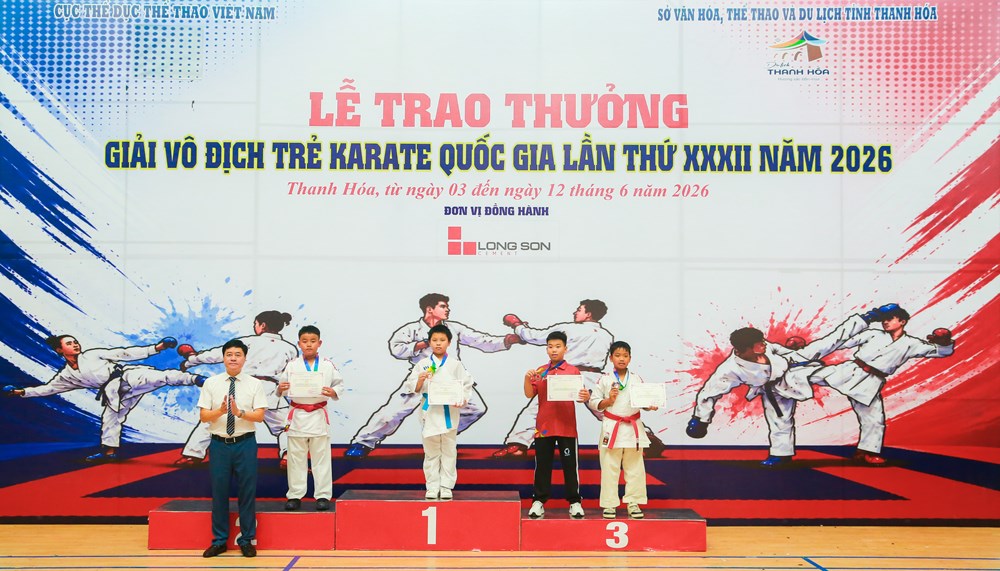 Hà Nội nhất toàn đoàn Giải vô địch trẻ Karate quốc gia 2026 - ảnh 2