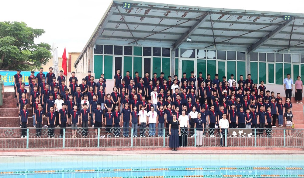 Lan tỏa kĩ năng phòng, chống đuối nước từ Ngày Olympic trẻ em tại Thanh Hoá - ảnh 3