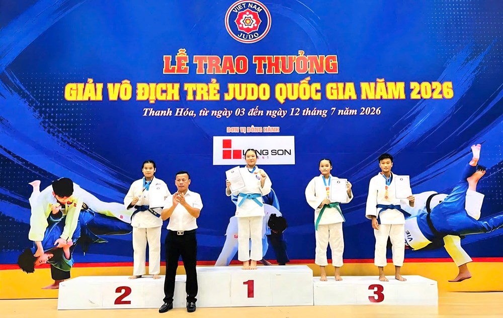 Thanh Hóa dẫn đầu toàn đoàn lứa tuổi 10-15 tại Giải vô địch trẻ Judo quốc gia 2026 - ảnh 2