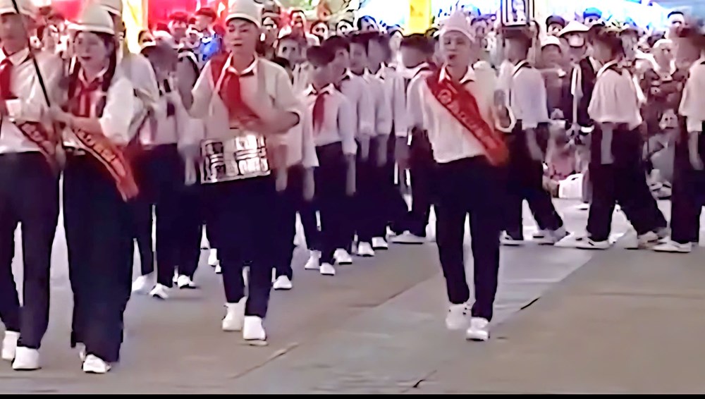 Thanh Hóa chấn chỉnh hoạt động nghi thức Đội sau phản ánh trên mạng xã hội - ảnh 1