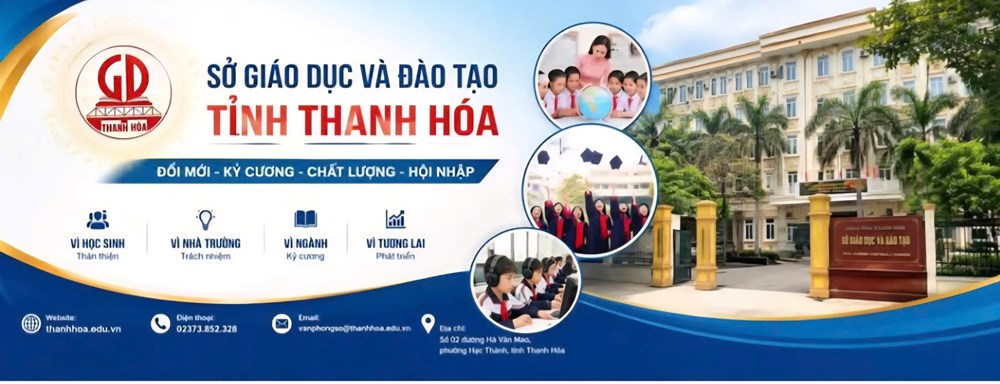 Sở GD&ĐT Thanh Hóa ra mắt fanpage, nhận phản ánh của người dân - ảnh 1