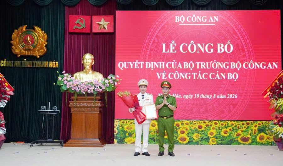Đại tá Hoàng Quốc Việt làm Giám đốc Công an tỉnh Thanh Hóa - ảnh 1