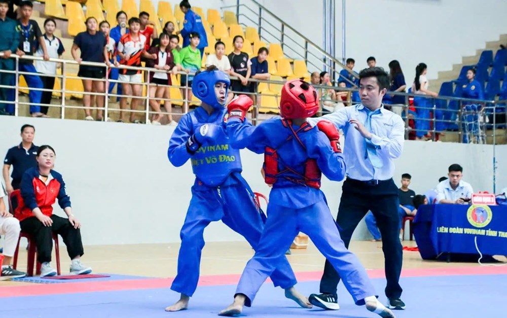 32 CLB tranh tài tại Giải Vovinam Thanh Hóa mở rộng - ảnh 2
