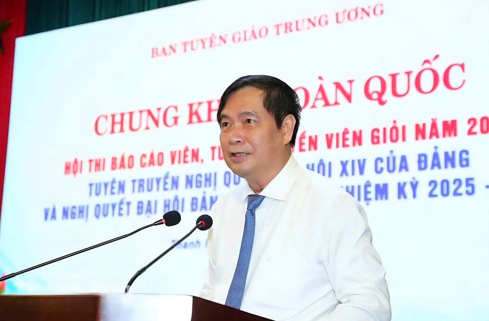 32 báo cáo viên, tuyên truyền viên tranh tài tại Chung khảo toàn quốc ở Thanh Hóa - ảnh 2