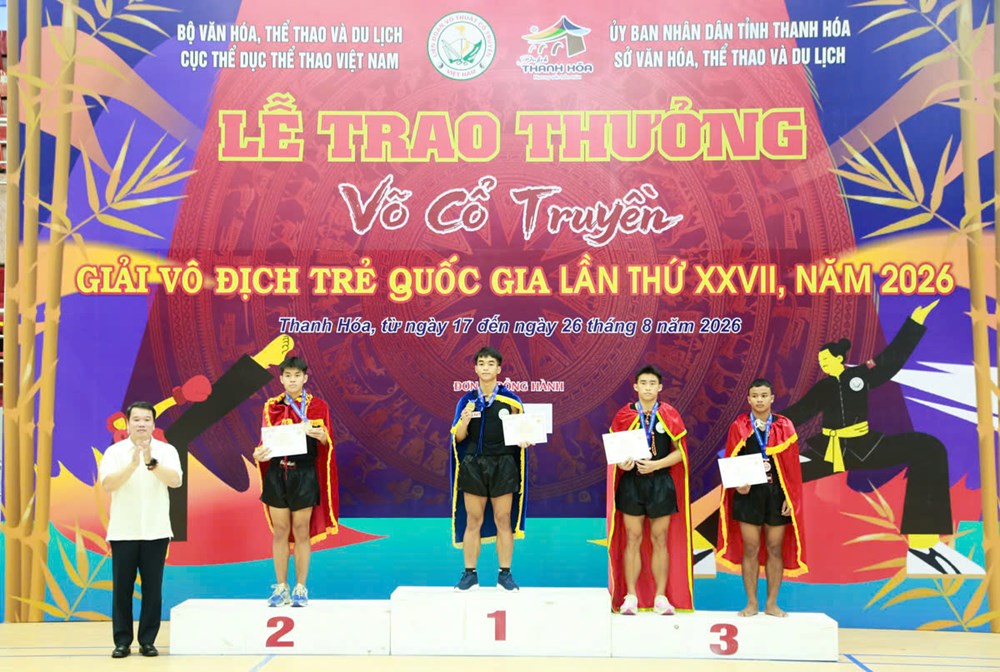 Võ cổ truyền trẻ hội tụ, Thanh Hóa khẳng định sức mạnh ở nội dung đối kháng - ảnh 2