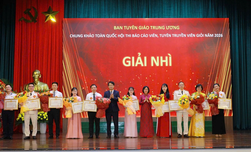 Bế mạc Hội thi Báo cáo viên, tuyên truyền viên giỏi toàn quốc năm 2026 - ảnh 4