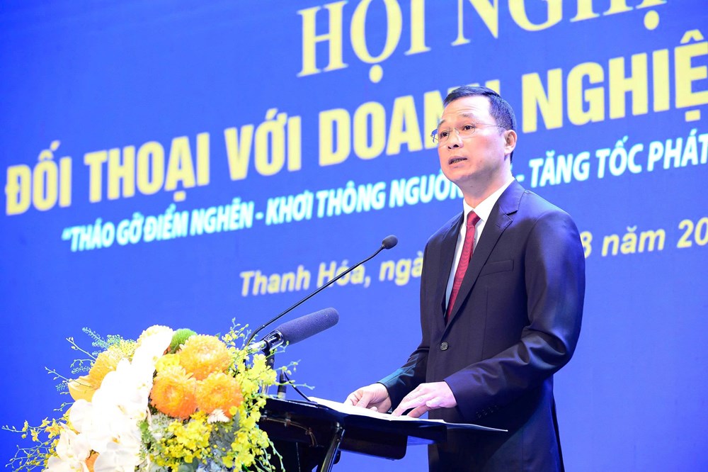 Chủ tịch Thanh Hóa: “Nghĩ cùng doanh nghiệp - Làm cùng doanh nghiệp - Thành công cùng doanh nghiệp” - ảnh 1