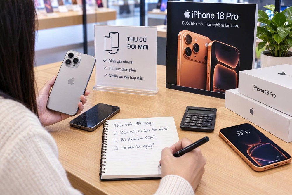 iPhone 18 xuất hiện, người dùng Việt bắt đầu tính chuyện bán máy cũ - ảnh 1