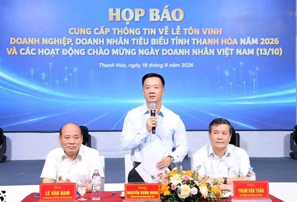 Thanh Hóa sắp tôn vinh 100 doanh nghiệp, doanh nhân tiêu biểu - ảnh 1