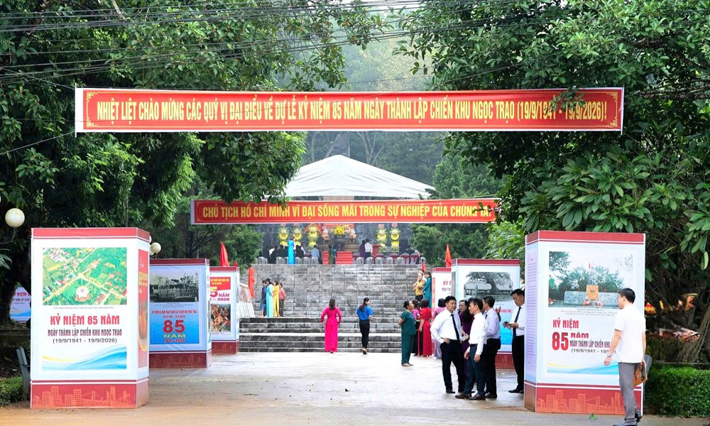 85 năm Chiến khu Ngọc Trạo qua 150 hình ảnh, tư liệu - ảnh 1