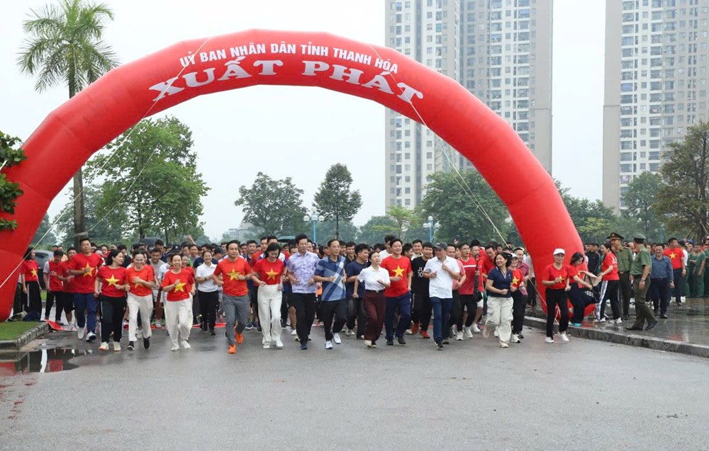 Thanh Hóa phát động phong trào mỗi người dân tập luyện ít nhất một môn thể thao - ảnh 1