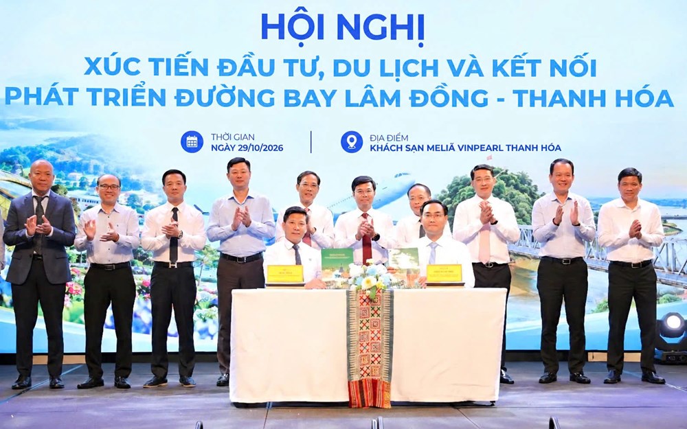Thanh Hóa - Lâm Đồng bắt tay kích cầu du lịch, khôi phục đường bay - ảnh 1
