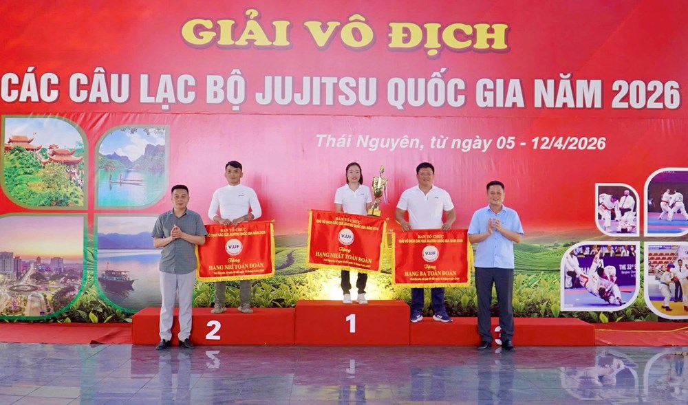 Thái Nguyên vô địch toàn đoàn Jujitsu Quốc gia 2026 - ảnh 2