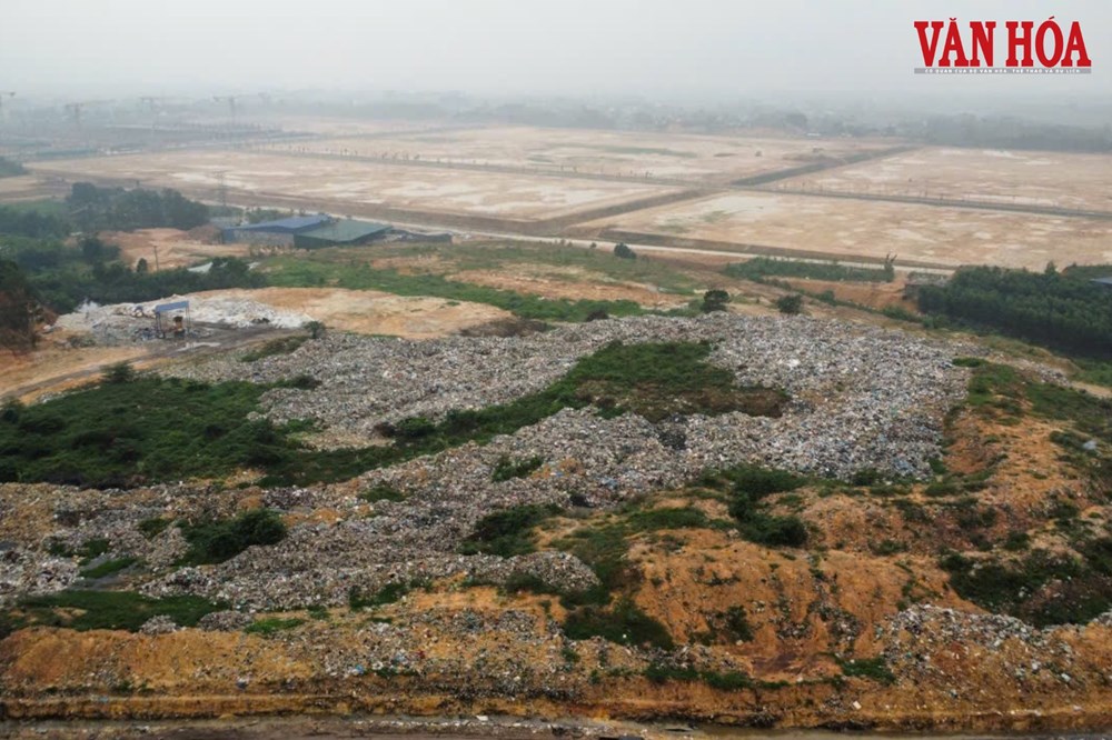 Loay hoay xử lý ô nhiễm tại khu rác thải ở Thái Nguyên - ảnh 1