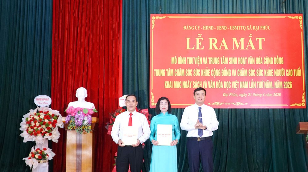 Thái Nguyên phát triển thư viện cộng đồng gắn với dịch vụ y tế cơ sở - ảnh 1