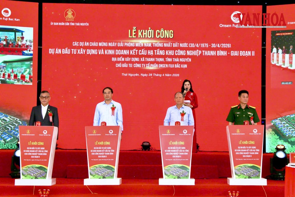 Thái Nguyên khởi công Khu công nghiệp hơn 493 tỉ đồng - ảnh 5