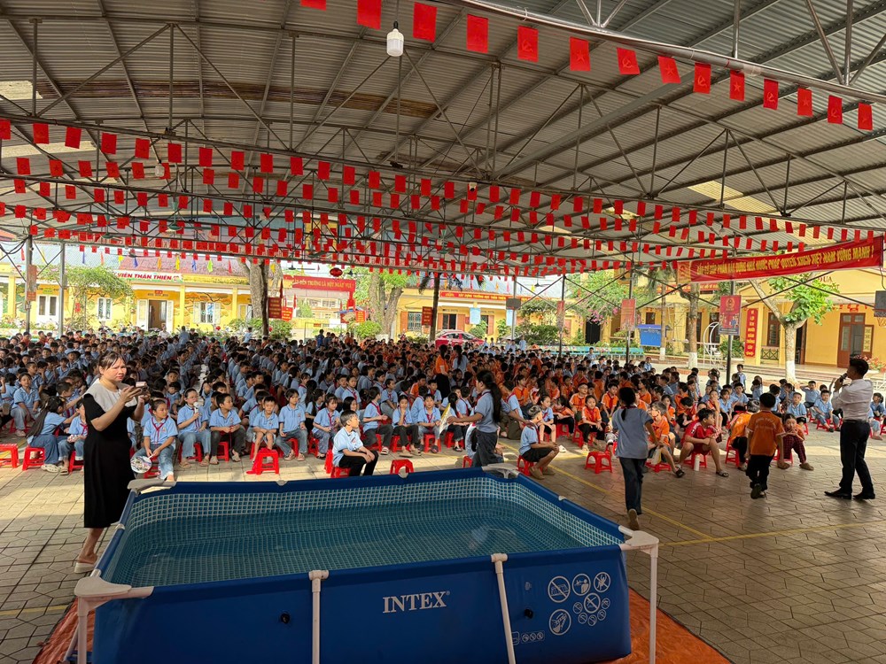 Thái Nguyên tăng cường kỹ năng phòng đuối nước trước hè - ảnh 3