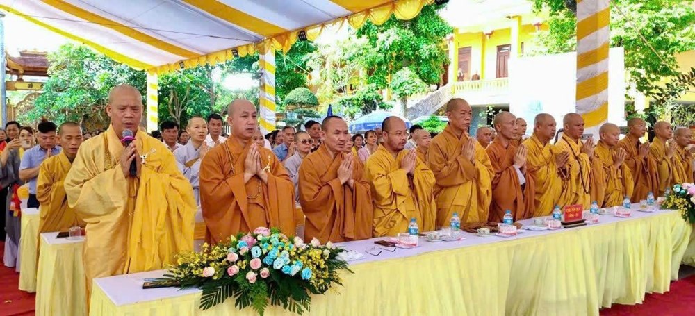 Đông đảo tăng ni, phật tử dự Đại lễ Phật đản tại Thái Nguyên - ảnh 2