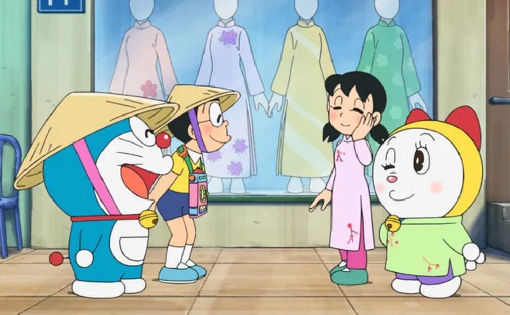 Nghi vấn xâm phạm bản quyền từ loạt video Doraemon quảng bá trường học ở Thái Nguyên - ảnh 1