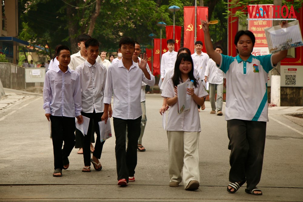 Thí sinh Thái Nguyên hoàn thành môn thi đầu tiên kì thi tốt nghiệp THPT 2026 - ảnh 6