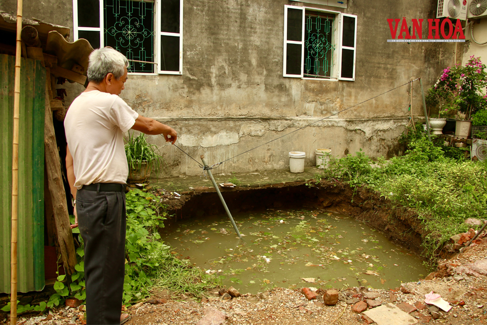 “Hố tử thần” xuất hiện giữa lòng khu dân cư ở Thái Nguyên - ảnh 2