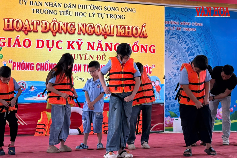 Tăng cường kĩ năng phòng ngừa đuối nước cho trẻ em ở Thái Nguyên - ảnh 1