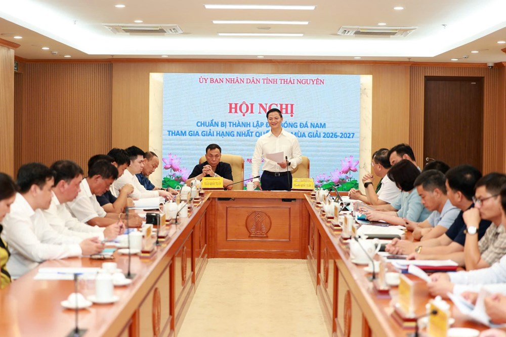 Thái Nguyên nuôi tham vọng V.League từ nền móng đào tạo trẻ - ảnh 1