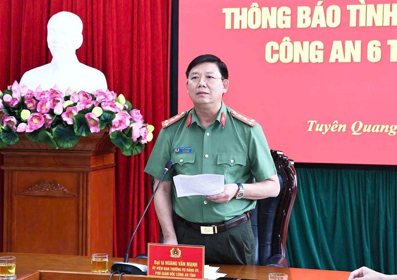 Công an Tuyên Quang thông tin kết quả xác minh bước đầu vụ điểm thi THPT - ảnh 1