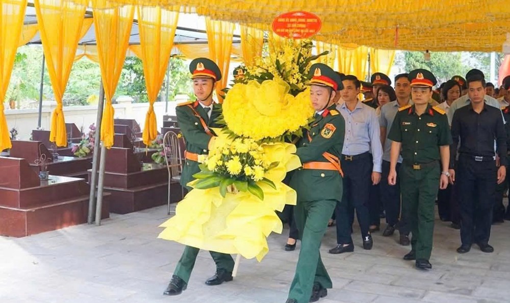 Thái Nguyên triển khai lấy mẫu ADN 28 hài cốt liệt sĩ chưa xác định danh tính - ảnh 1