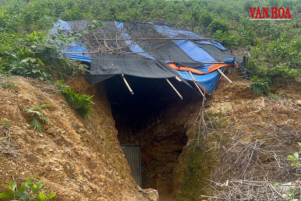 Khoét đồi, đào hầm tìm “giấc mộng vàng” ở Thái Nguyên - ảnh 3