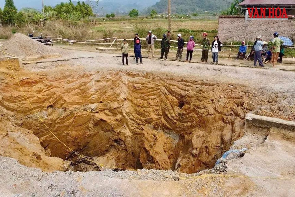 Hố sụt tiếp tục xuất hiện trên Quốc lộ 3B ở Thái Nguyên - ảnh 4