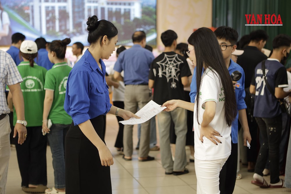 Số hóa thủ tục đón tân sinh viên tại Thái Nguyên - ảnh 7